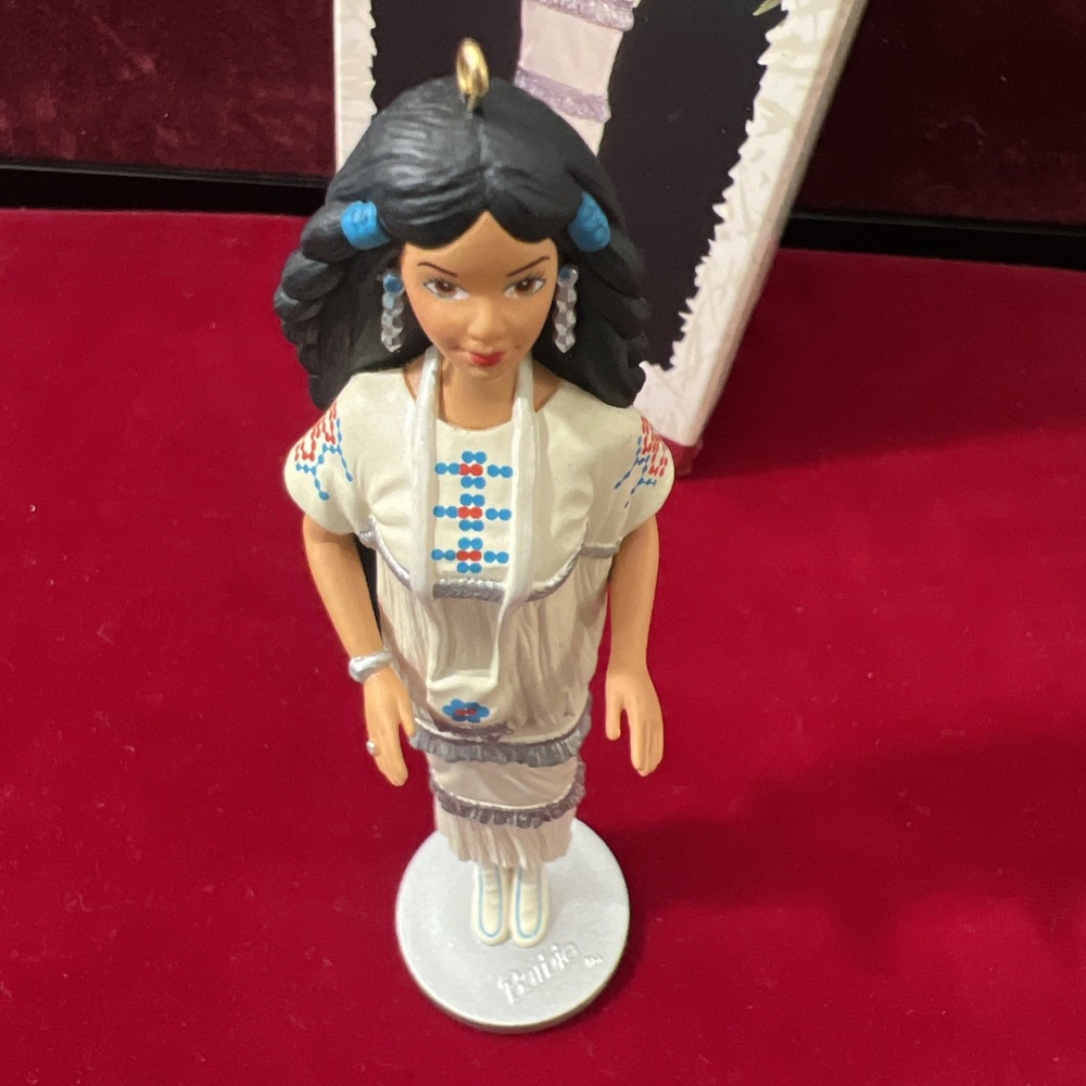 Native American Barbie Hallmark‎ Ornament - Picture 5 of 13